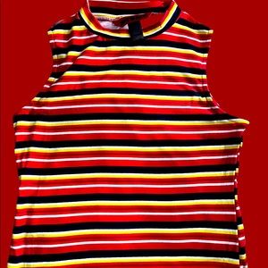 Colorful strip shirt